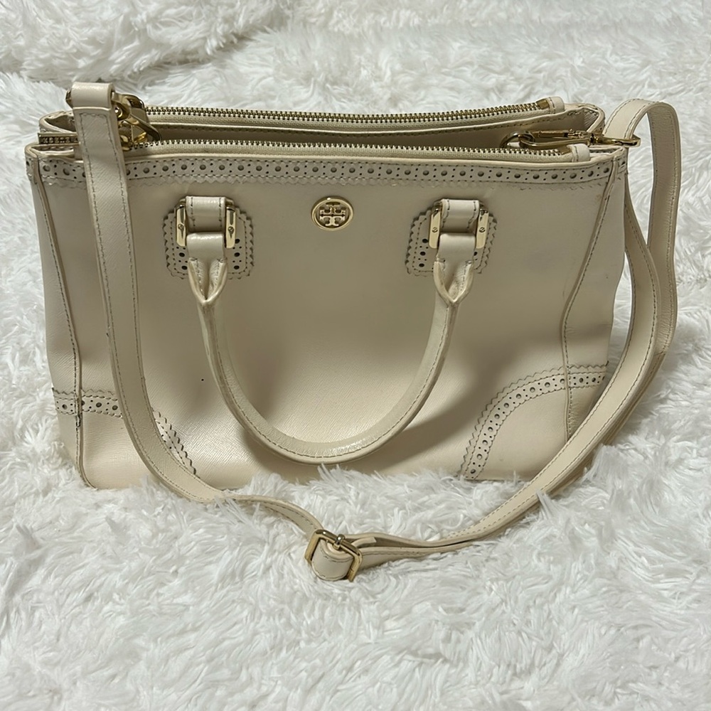 Tory Burch Small Cream Handbag